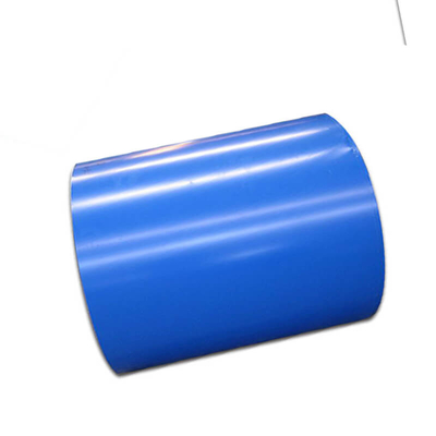 La bobina blu AZ121-Z150 di colore PPGI dello SGS Ral ha preverniciato il galvalume che il PE del rotolo d'acciaio ha ricoperto
