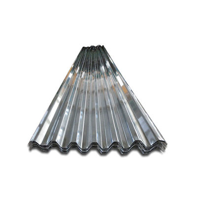 DX51 0.27mm ha galvanizzato il pannello d'acciaio galvanizzato ondulato immerso caldo dello strato ondulato