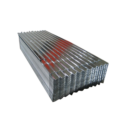 ASTM 0.27mm galvanizzati zincano lo strato DX51D del tetto hanno galvanizzato i pannelli ondulati del metallo