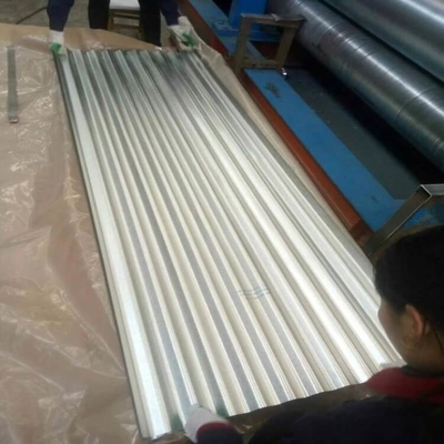 ISO14001 ha ondulato acciaio galvanizzato lamiera lo strato coprente d'acciaio di 508mm PPGI