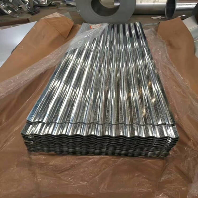 Q195 ha galvanizzato la lamiera sottile che copre 1250mm ha galvanizzato i pannelli ondulati