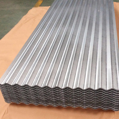 Spgc ha galvanizzato gli strati ondulati d'acciaio del tetto del pannello JIS G -3312 Galv del tetto