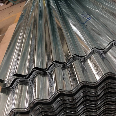 Z125 ha galvanizzato gli strati che coprenti ondulati l'iso SGCC ha ondulato le lamine di metallo 4x8