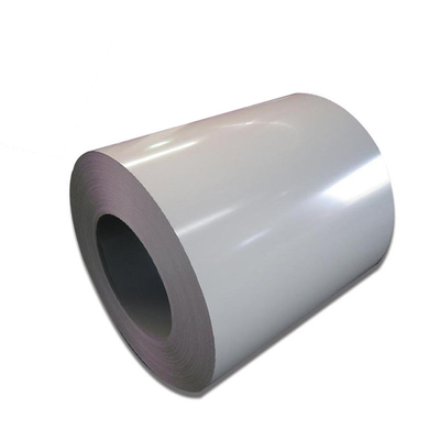 Bobina galvanizzata pre dipinta bianca delle bobine RAL 8017 AZ121-Z150 PPGI di 0.4mm