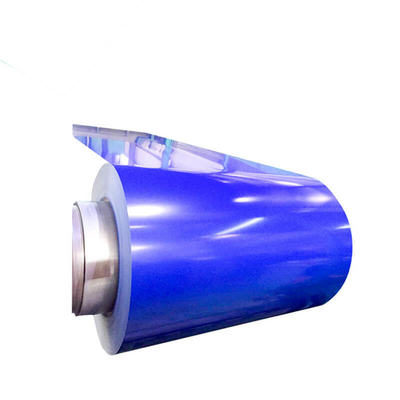 HRB85 ha preverniciato la bobina d'acciaio blu galvanizzata del micron del rotolo d'acciaio 8-35
