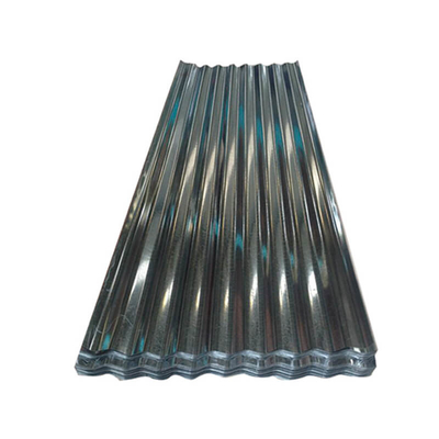 SGCC ha ondulato il tetto 762-1250mm che del ferro galvanizzato 4x8 ha galvanizzato la lamiera di acciaio ondulata