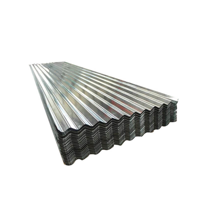 SGCC ha ondulato il tetto 762-1250mm che del ferro galvanizzato 4x8 ha galvanizzato la lamiera di acciaio ondulata