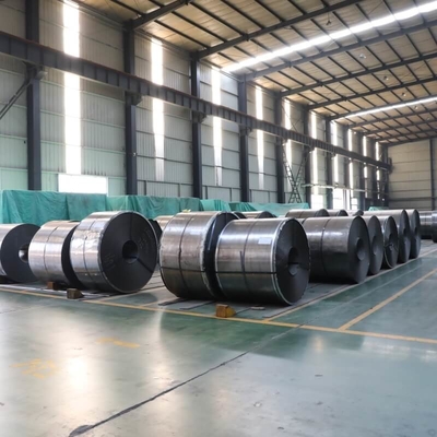 lamiera di acciaio galvanizzata immersa calda galvanizzata JIS del rotolo EN10147 di 508mm in bobine