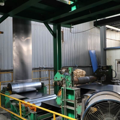 lamiera di acciaio galvanizzata immersa calda galvanizzata JIS del rotolo EN10147 di 508mm in bobine