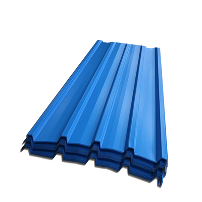 AZ20 ha preverniciato il blu coprente d'acciaio del calibro dello strato 32 ha galvanizzato il tetto rivestito
