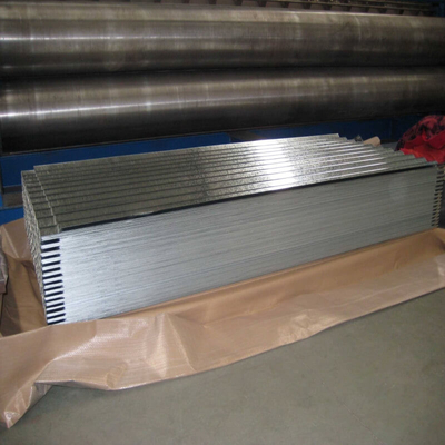 Acciaio ondulato galvanizzato immerso caldo di SGCH SGCC lamiera coprire 0,6-3M