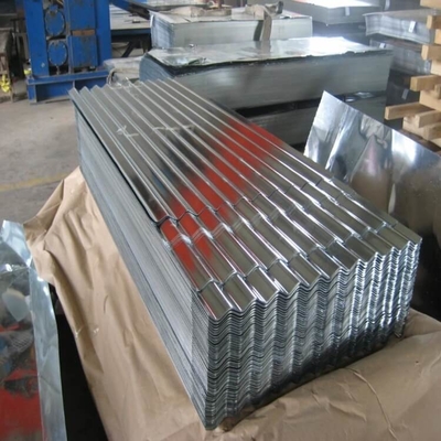 Il calibro Q195 30 ha galvanizzato coprire il tetto galvanizzato ondulato del metallo dello strato DX51D