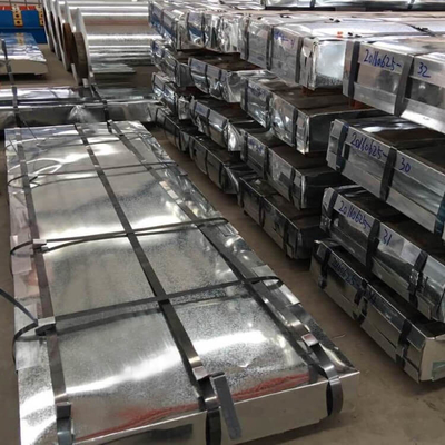 ISO14001 ha ondulato acciaio galvanizzato lamiera lo strato coprente d'acciaio di 508mm PPGI