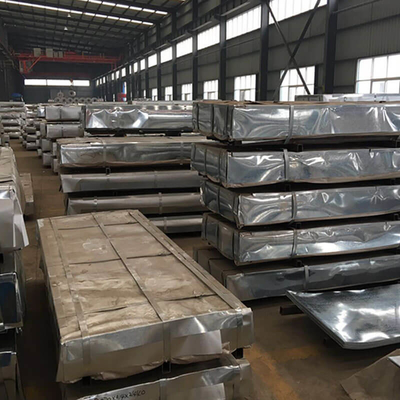 Acciaio ondulato galvanizzato immerso caldo di SGCH SGCC lamiera coprire 0,6-3M