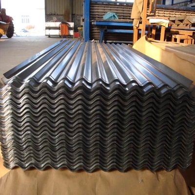 3-25 i micron hanno galvanizzato il pannello ondulato 610mm del ferro della lamiera sottile 4x8