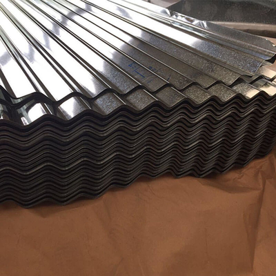 T modella 8ft il tetto ondulato galvanizzato che riveste gli strati ondulati del tetto del metallo di SGCH