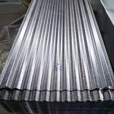 il calibro coprente dello strato galvanizzato 600-1100mm AISI 14 ha ondulato i pannelli d'acciaio Kraft