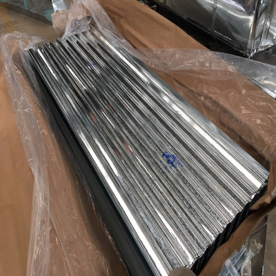 le lamine di metallo galvanizzate 0.18mm hanno ondulato Spgc 6ft hanno galvanizzato coprire gli strati