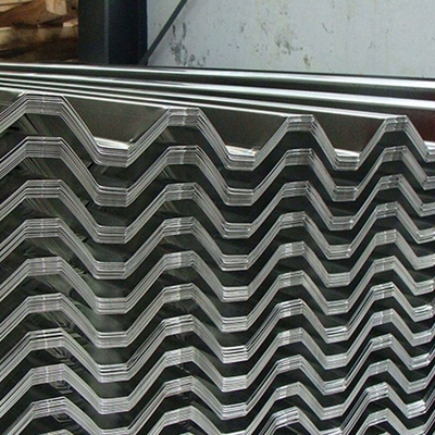 DX51D ha ondulato del tetto lamina di metallo gli strati d'acciaio del tetto galvanizzati 508mm