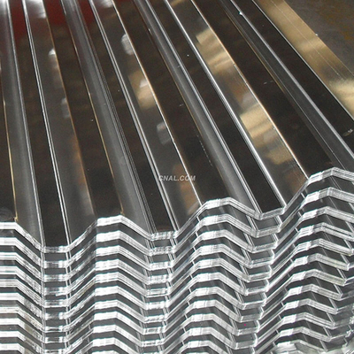 DX51 ha galvanizzato il tetto coprente d'acciaio del metallo galvanizzato 0.27mm degli strati riveste Z80 di pannelli