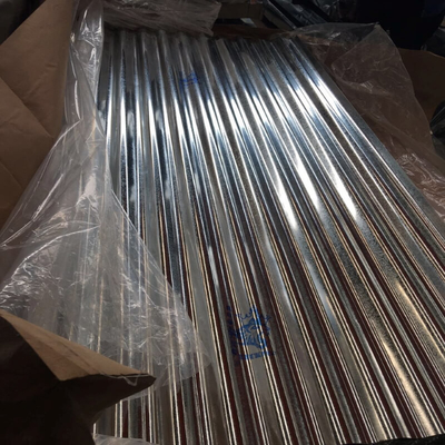 AZ150 ha galvanizzato coprire lo strato 0.15mm ha galvanizzato il tetto ondulato del metallo