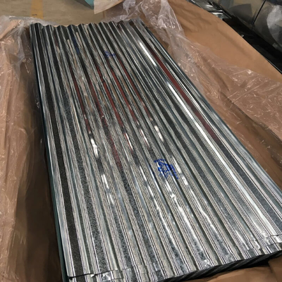 Z30 - 275g/M2 ha galvanizzato lo strato ondulato 0.8mm che 4x8 ha ondulato la lamiera sottile galvanizzata