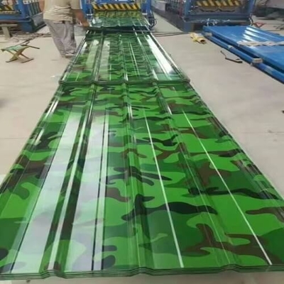 SPGC ha preverniciato le lamiere che di acciaio ondulate 3-8 tonnellate colorano rivestito galvanizzato