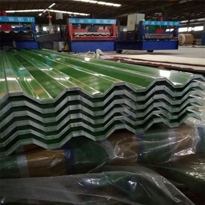 Piatto di tetto blu coprente rivestito di colore dello strato AZ160 dello zinco di iso 18001