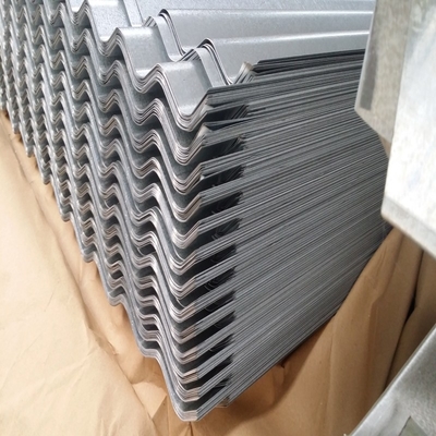 3-25 i micron hanno galvanizzato il pannello ondulato 610mm del ferro della lamiera sottile 4x8
