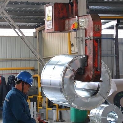 G90 ha laminato a freddo la bobina d'acciaio galvanizzata 600-1500mm