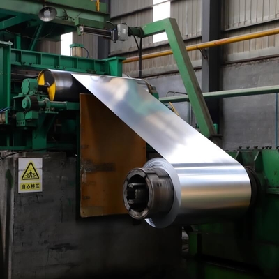 DX51D ha galvanizzato il rotolo d'acciaio Z275 ISO9001 30-200g galvanizzato arrotola di riserva