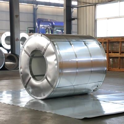 600 - la bobina d'acciaio JIS DX51D di gi di 1250mm ha galvanizzato il rotolo del metallo laminato a freddo