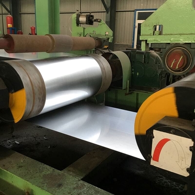 La bobina d'acciaio su misura DX51D 610mm di GI HRB85 ha galvanizzato il rotolo della lamiera di acciaio