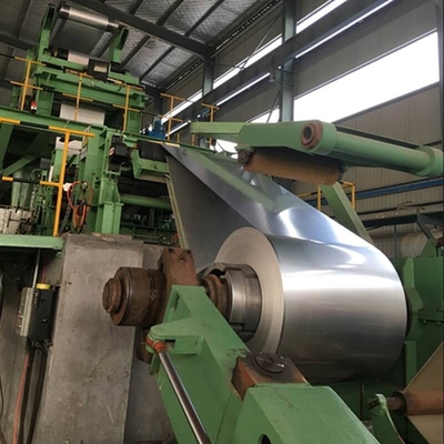 La bobina d'acciaio su misura DX51D 610mm di GI HRB85 ha galvanizzato il rotolo della lamiera di acciaio