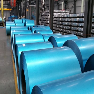 La bobina d'acciaio DX51D SGCC di GI blu di colore galvanizzata ha laminato a freddo JISG3003