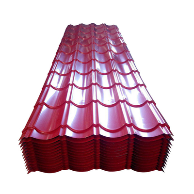 DX51D ha preverniciato coprire la lamiera ondulata zinca lo strato 30g del tetto a 275g/M2