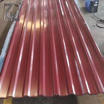 il colore coprente dello strato preverniciato 800mm Z30 ha ricoperto il lustrino regolare di colore d'acciaio di RAL
