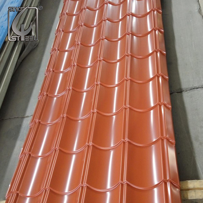 AZ20 ha preverniciato il blu coprente d'acciaio del calibro dello strato 32 ha galvanizzato il tetto rivestito