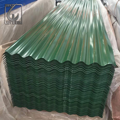 SGCC ha preverniciato coprire lo strato DX51D ha ondulato l'acciaio che copre 3-8 tonnellate