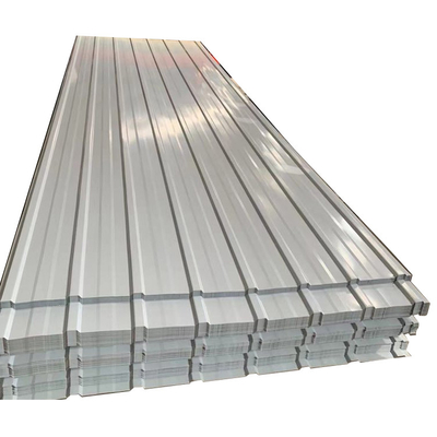 ISO9001 ha ondulato gli strati del tetto del metallo ha galvanizzato 508mm l'acciaio ondulato di 12 calibri