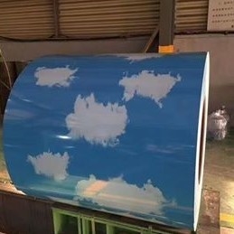 La bobina d'acciaio preverniciata 610mm gialla SGCC ha preverniciato la bobina d'acciaio galvanizzata Ppgi