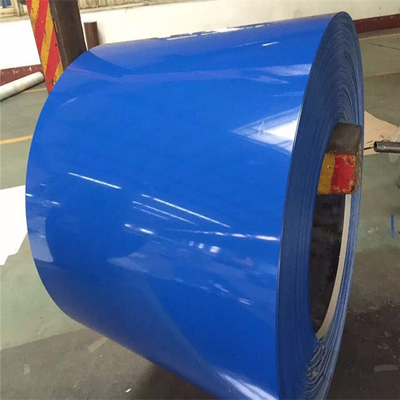Bobine di colore 8-35um PPGI di ASTM RAL acciaio blu pre dipinto di 1250mm - di 600