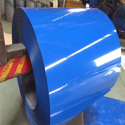 Bobine di colore 8-35um PPGI di ASTM RAL acciaio blu pre dipinto di 1250mm - di 600