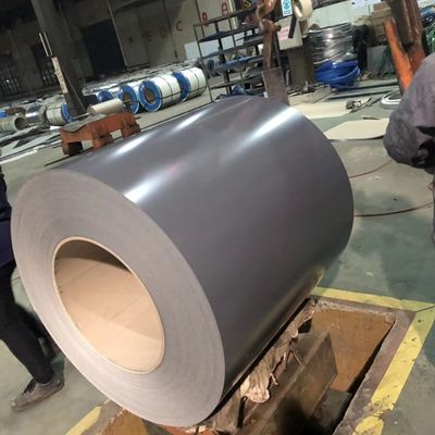 Z600 grigio pre ha dipinto le bobine galvanizzate Ral 9002 SAI Color Coated Steel Coil