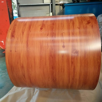 L'acciaio galvanizzato colore rivestito arrotola il lato posteriore 5-10um che ricopre l'identificazione 508/610mm