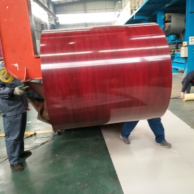 600 - 1250mm PPGL arrotolano il colore galvanizzato di AiSi RAL 9002 ricoperto
