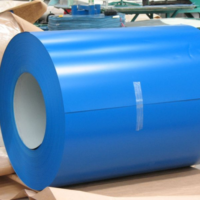 L'acciaio galvanizzato colore rivestito arrotola il lato posteriore 5-10um che ricopre l'identificazione 508/610mm