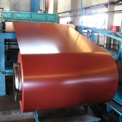 600 - 1250mm PPGL arrotolano il colore galvanizzato di AiSi RAL 9002 ricoperto