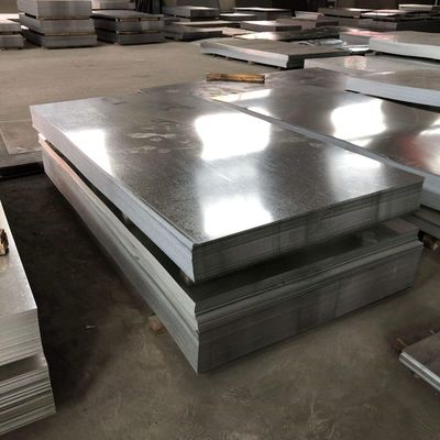Piastra in acciaio al carbonio di grado ASTM A283 Lamiera in acciaio zincato spessa 6 mm