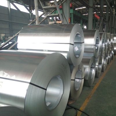 bobina galvanizzata 508mm/610mm della lamiera di acciaio di gi con carico di snervamento 195-420N/mm2